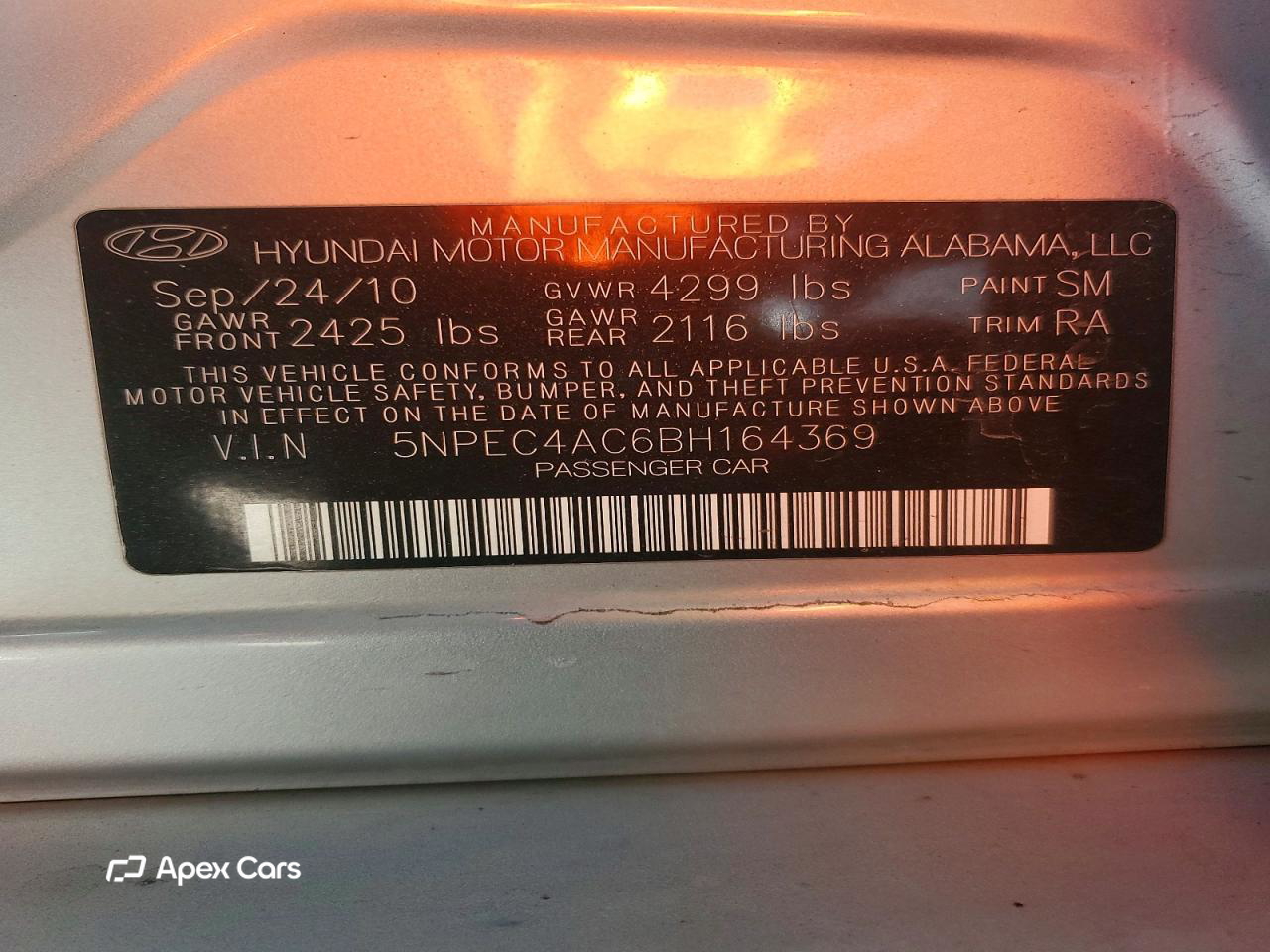 Hyundai Sonata 2011