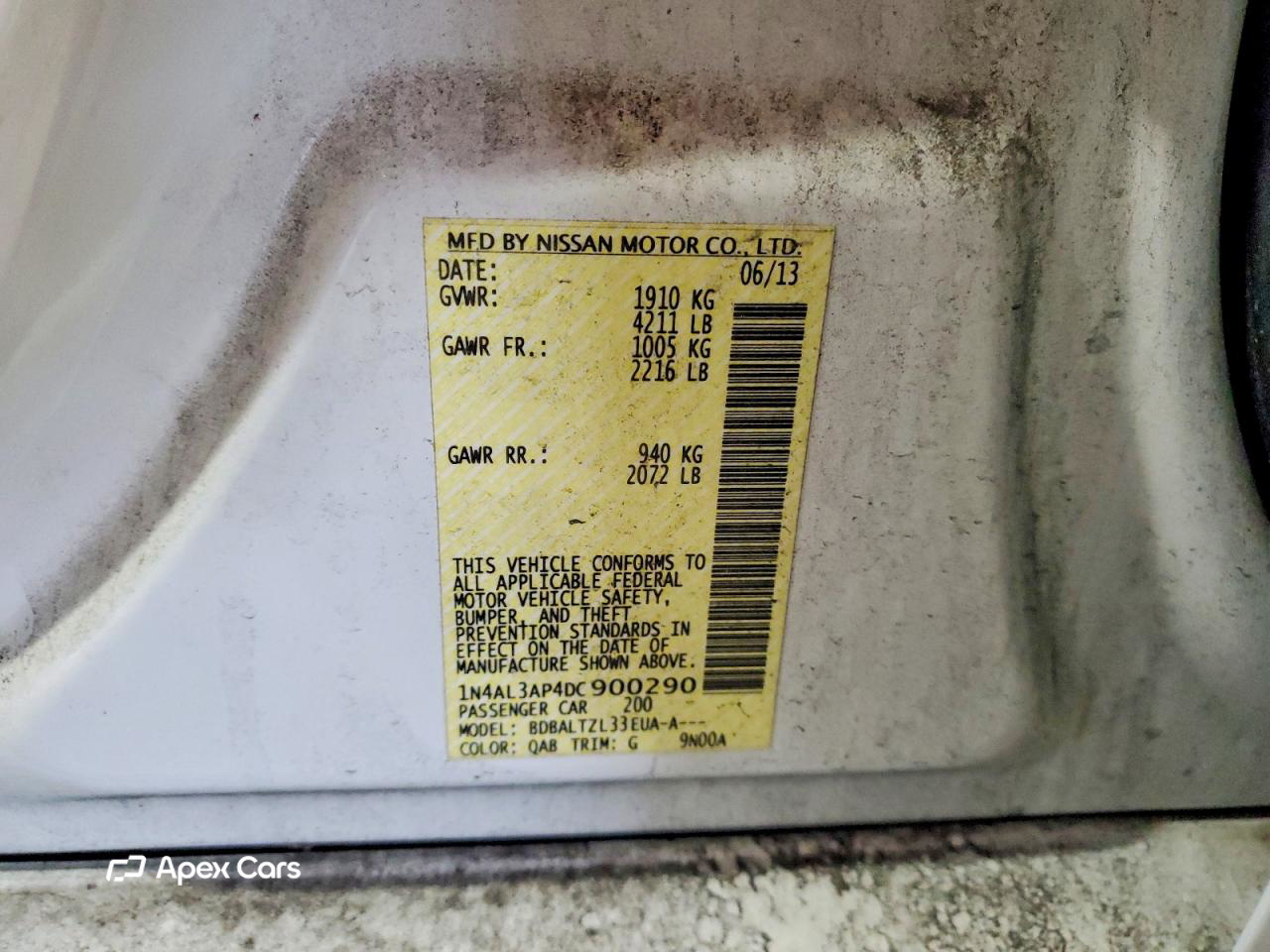 Nissan Altima 2013