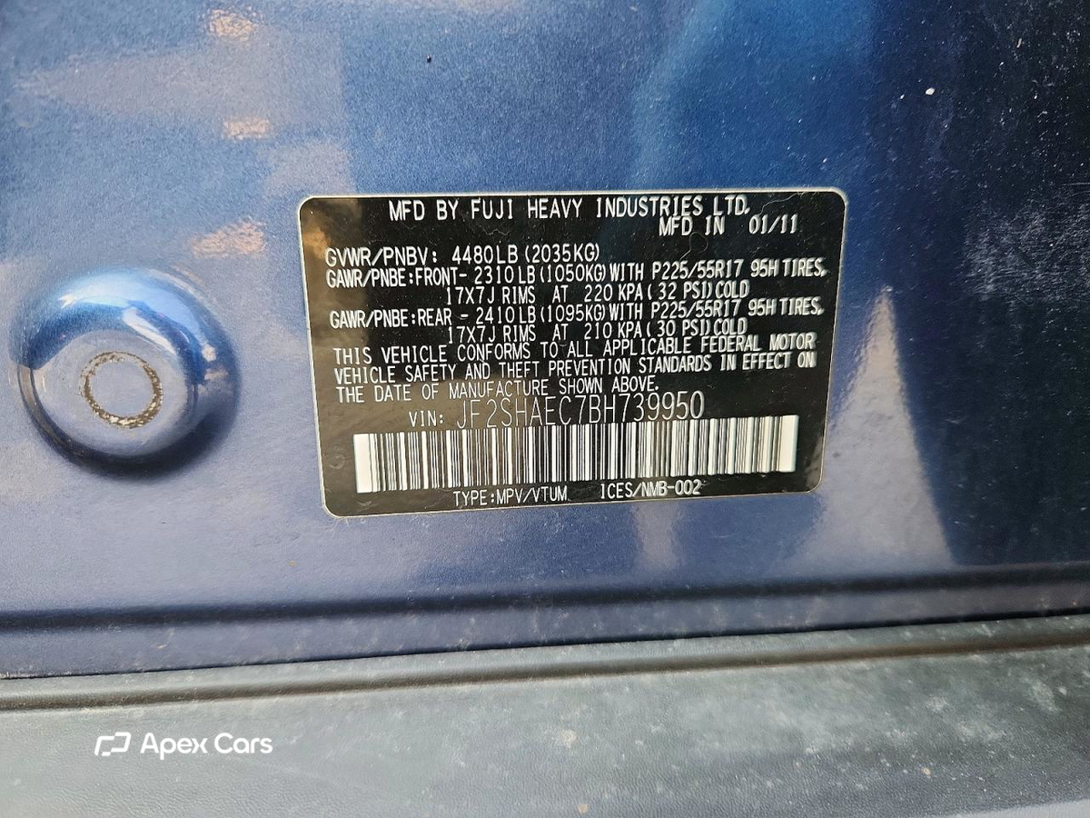 Subaru Forester 2011