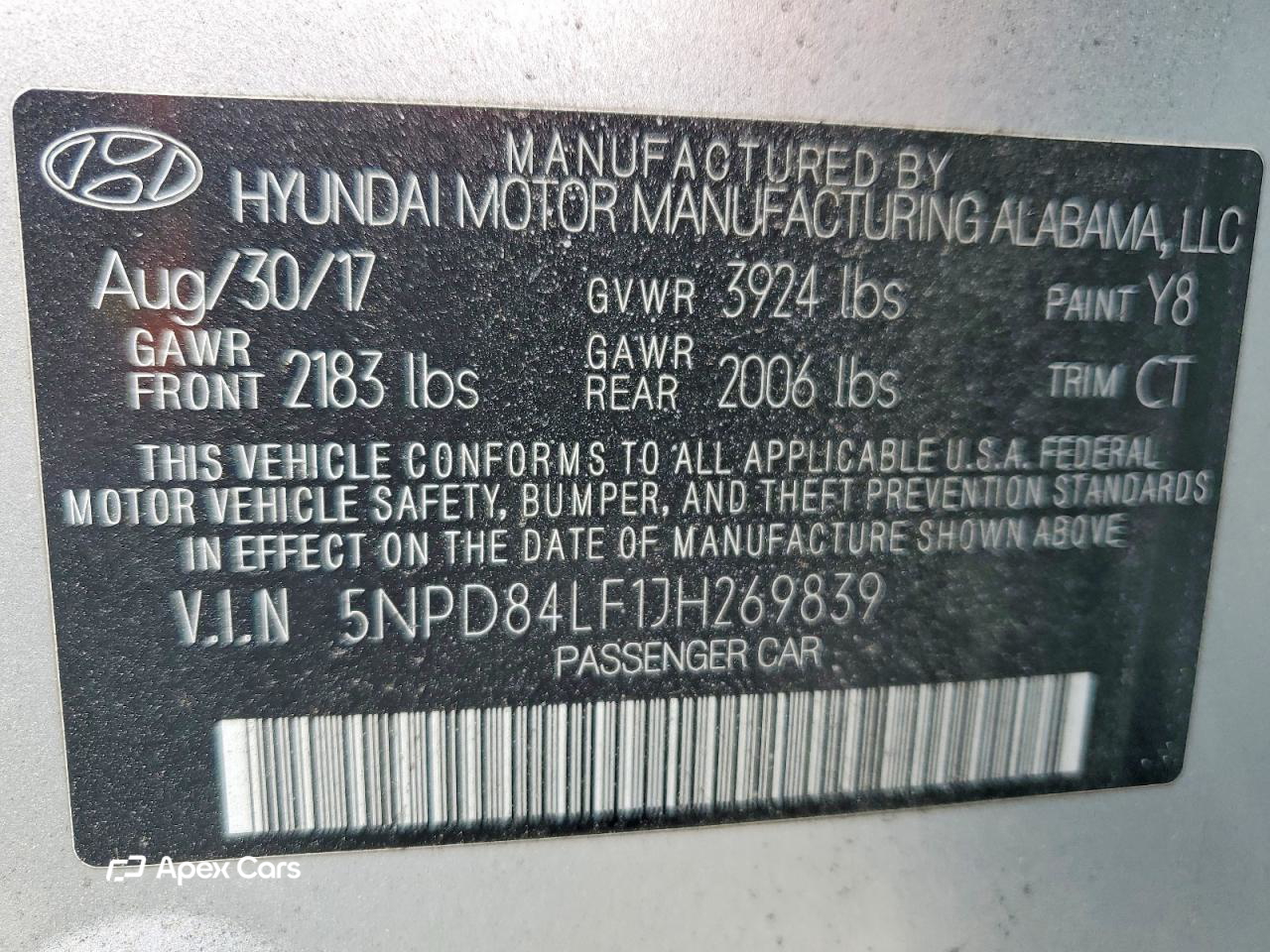 Hyundai Elantra 2018