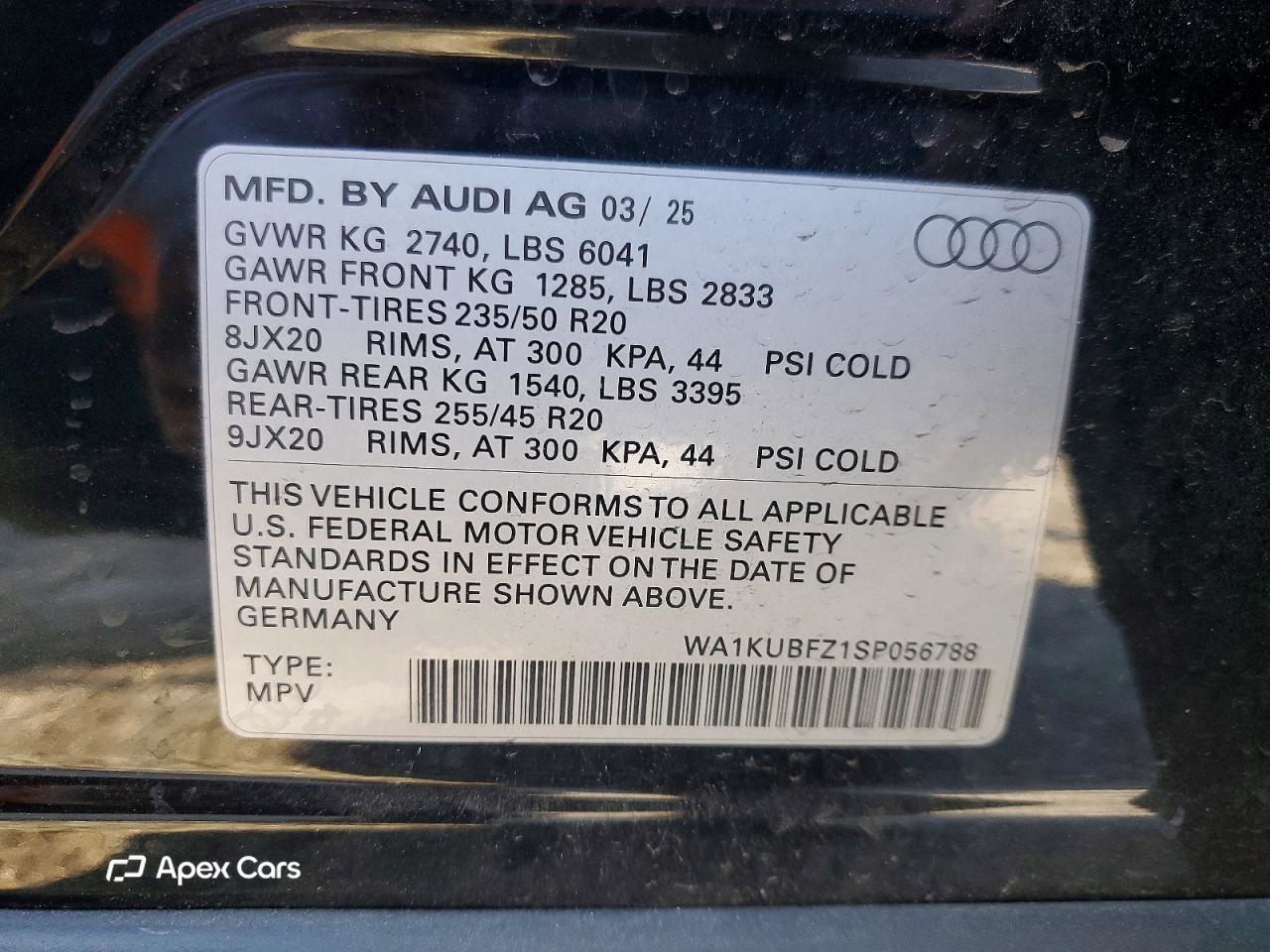 Audi Q4 e-tron 2025