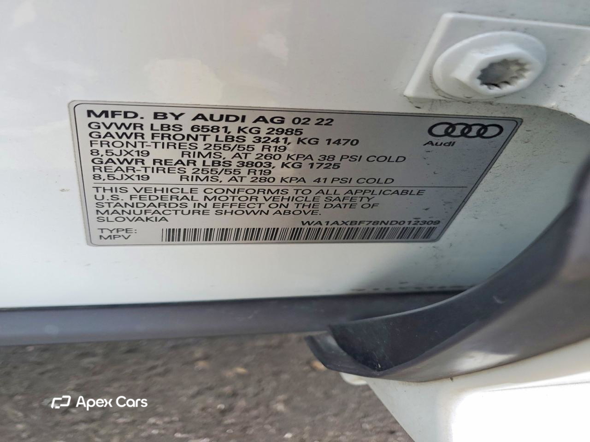 Audi Q7 2022