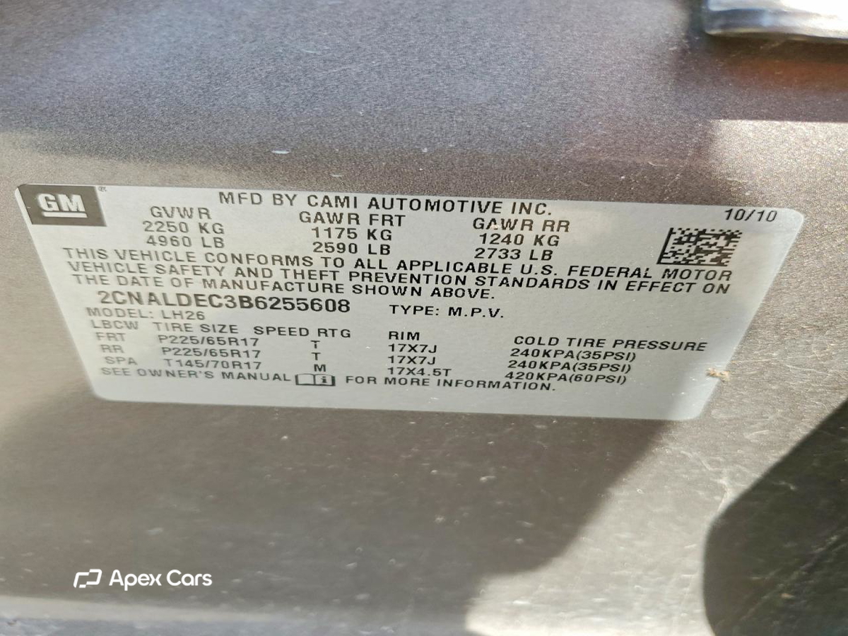 Chevrolet Equinox 2011