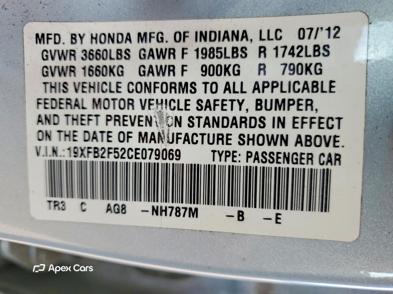 Honda Civic 2012