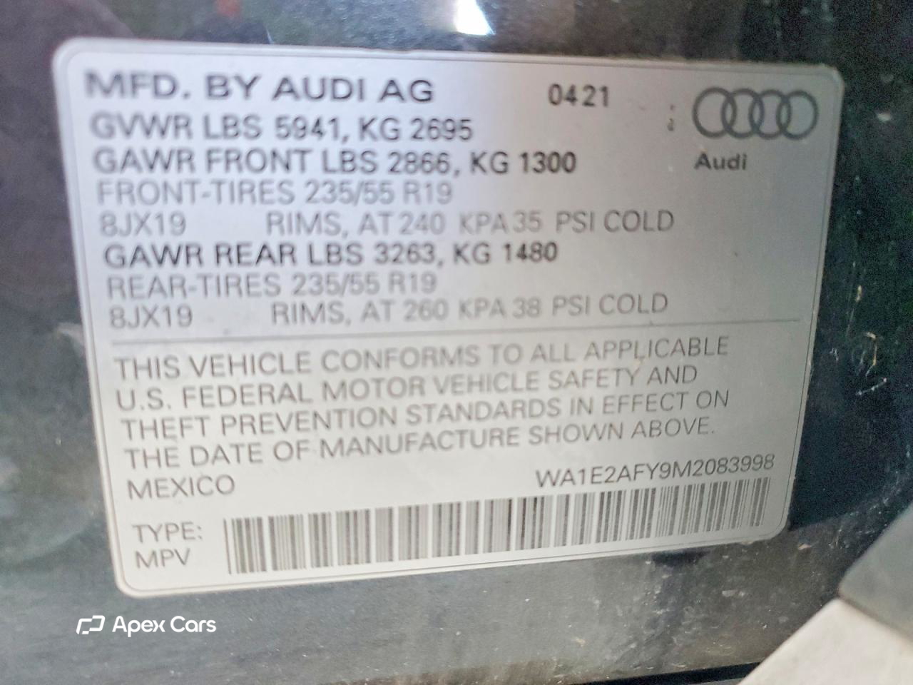 Audi Q5 2021