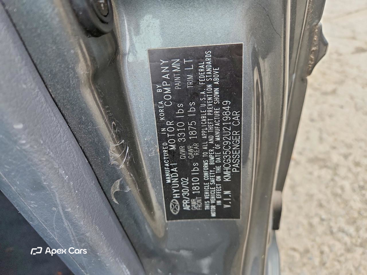 Hyundai Accent 2002