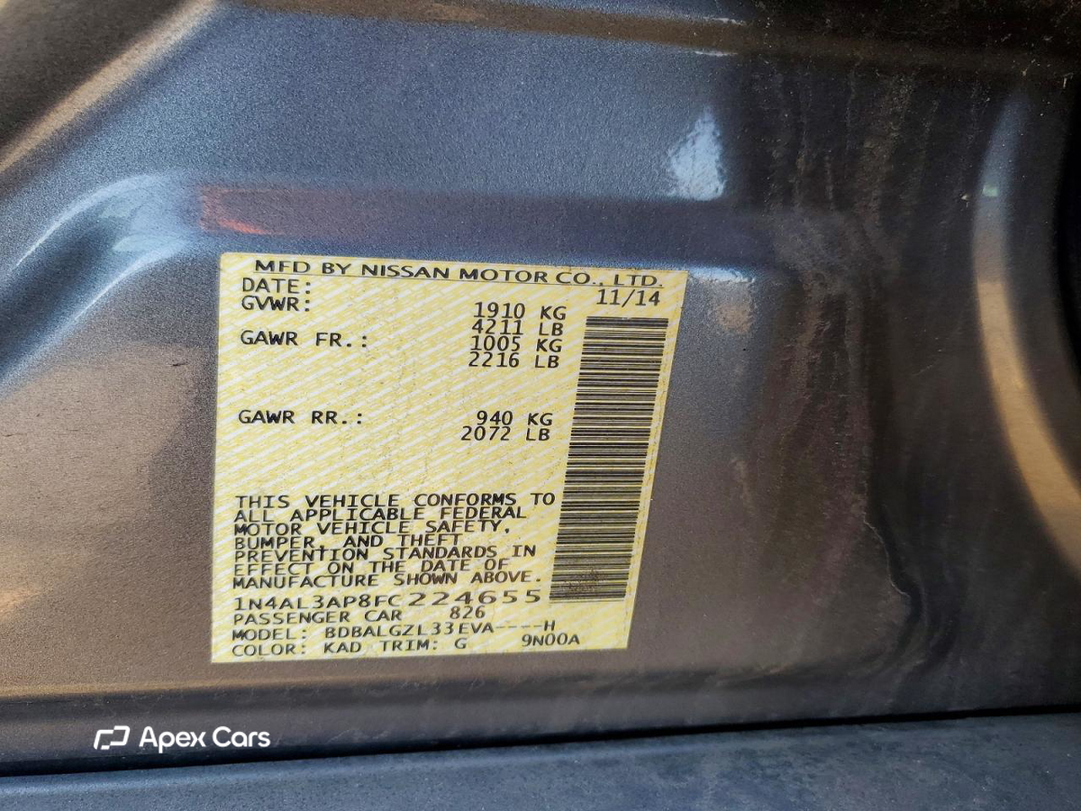 Nissan Altima 2015