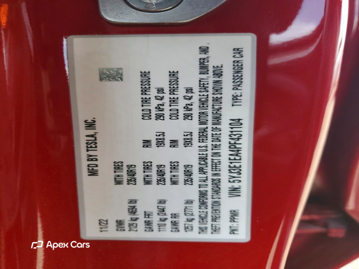 Tesla Model 3 2023