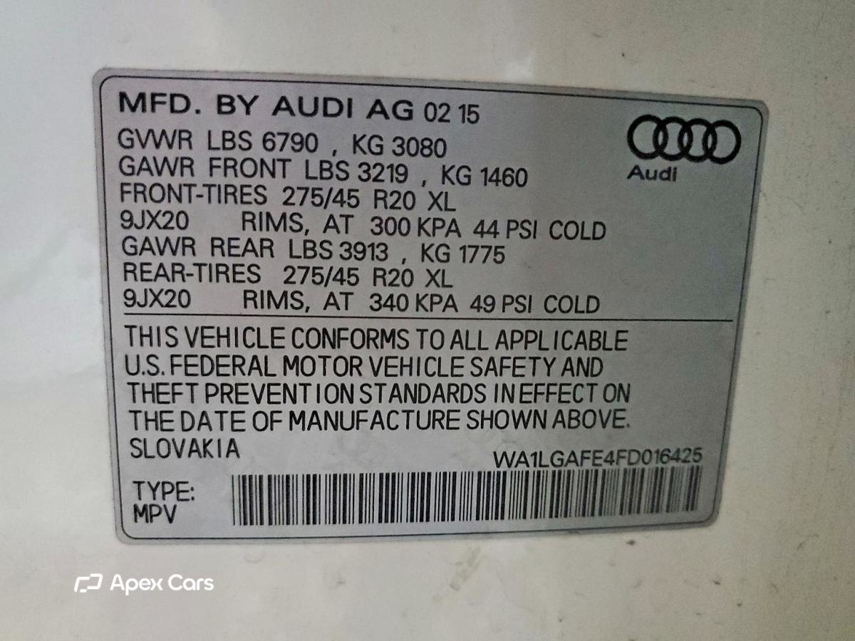 Audi Q7 2015