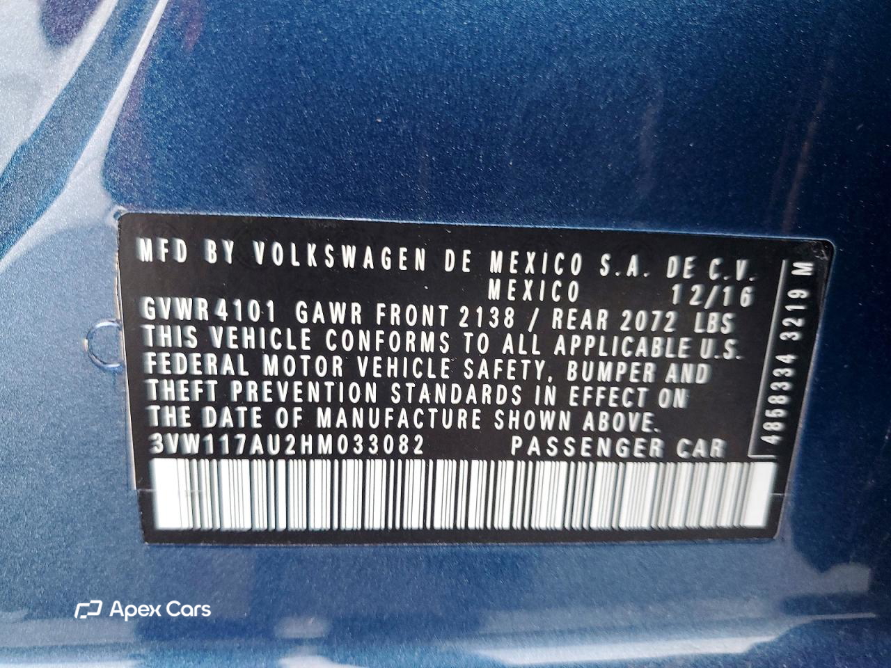 Volkswagen Golf 2017