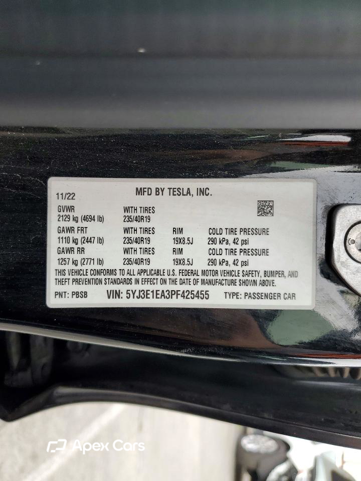 Tesla Model 3 2023