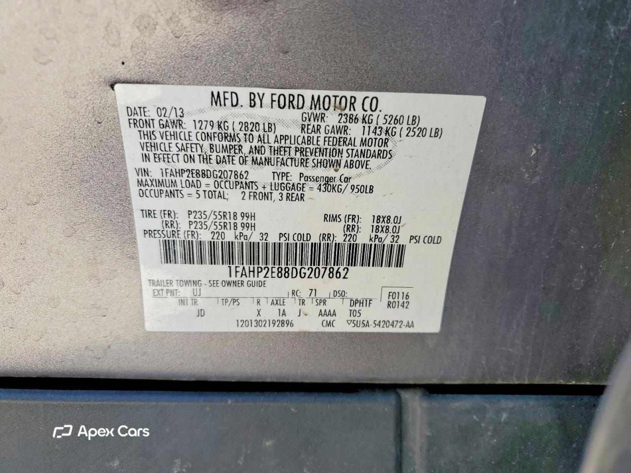 Ford Taurus 2013