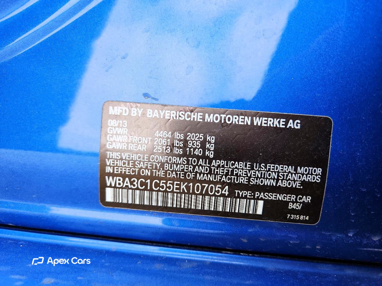 BMW Series 3 2014