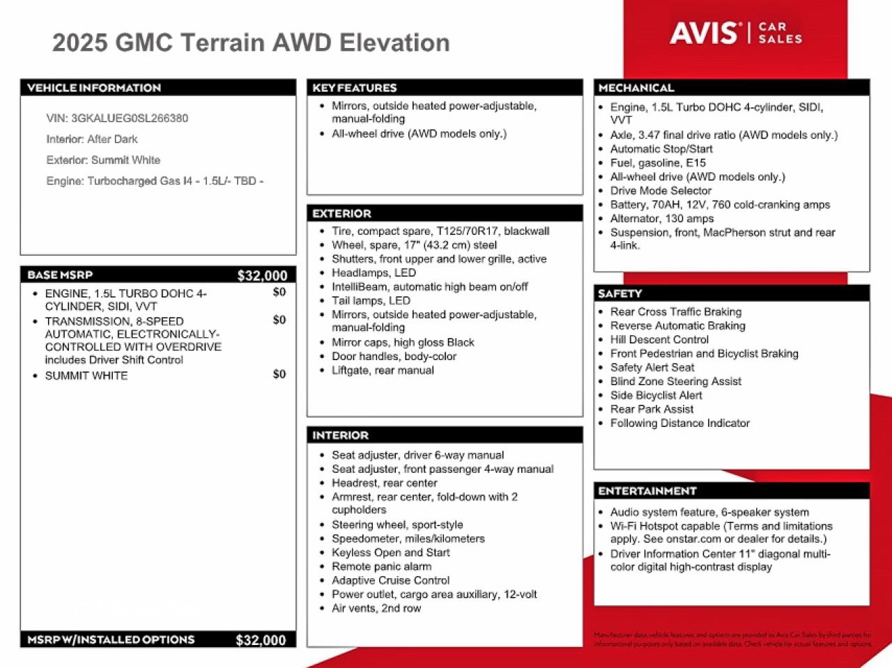GMC Terrain 2025