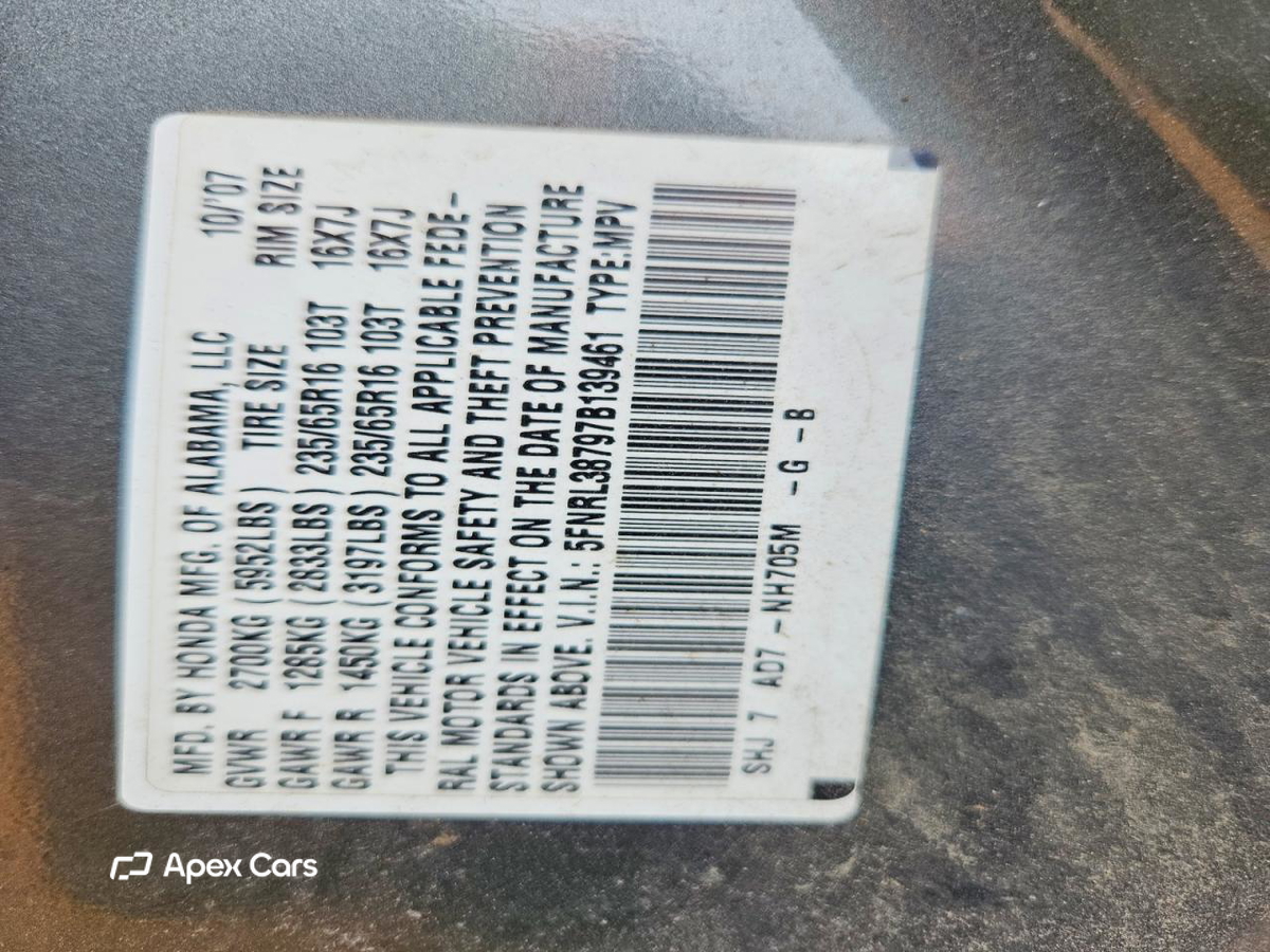Honda Odyssey 2007