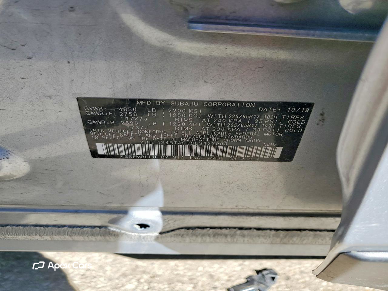 Subaru Outback 2020