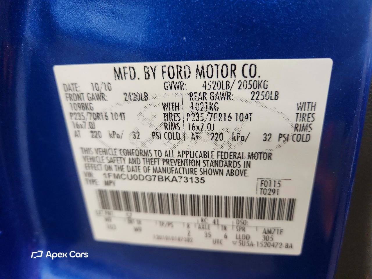 Ford Escape 2011