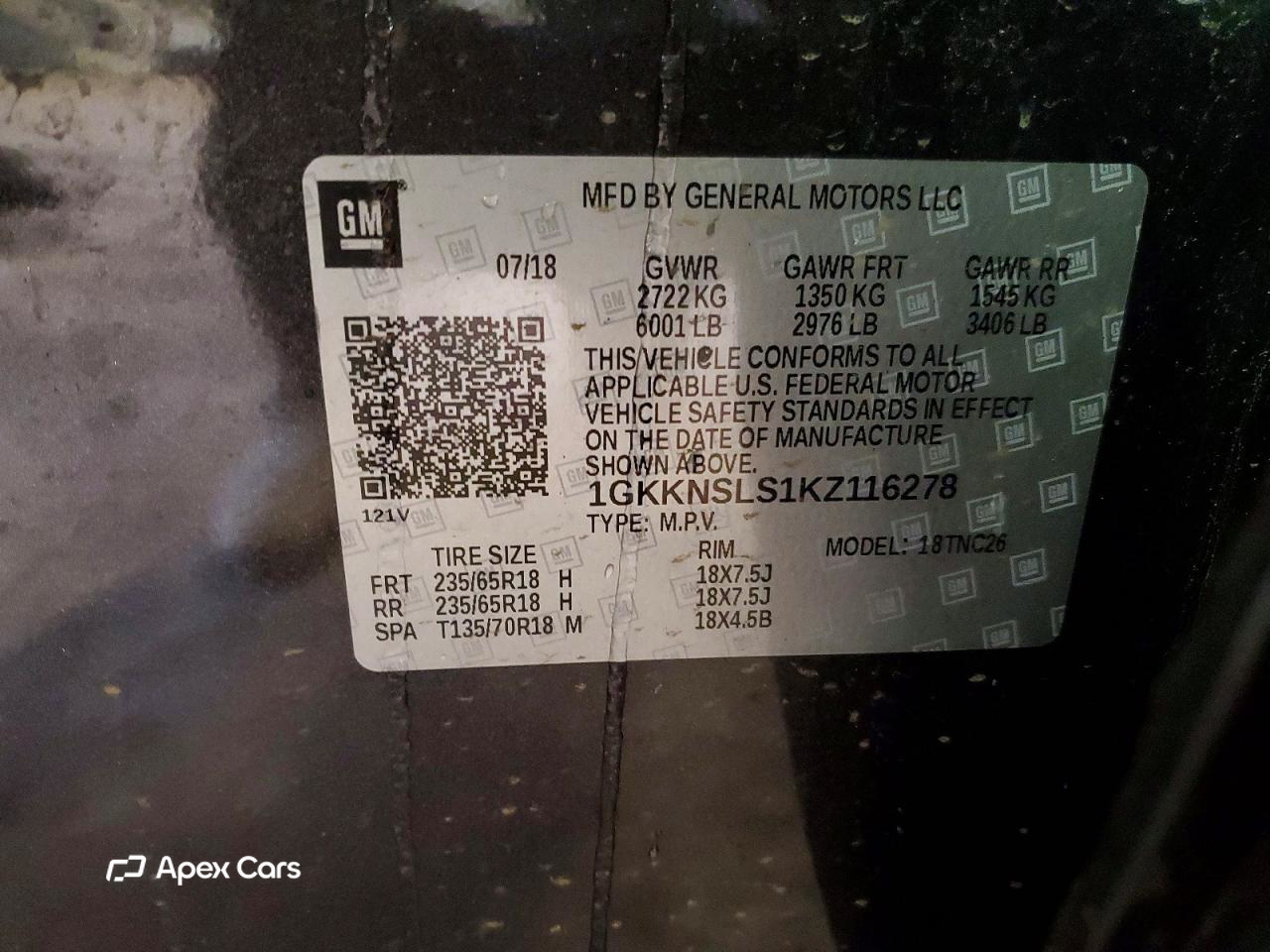 GMC Acadia 2019