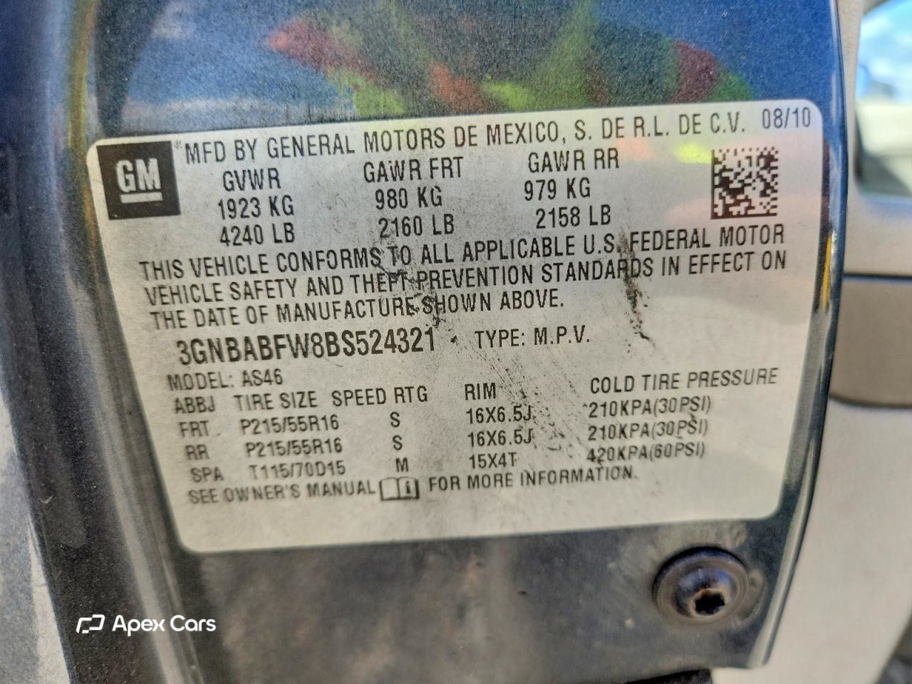 Chevrolet HHR 2011