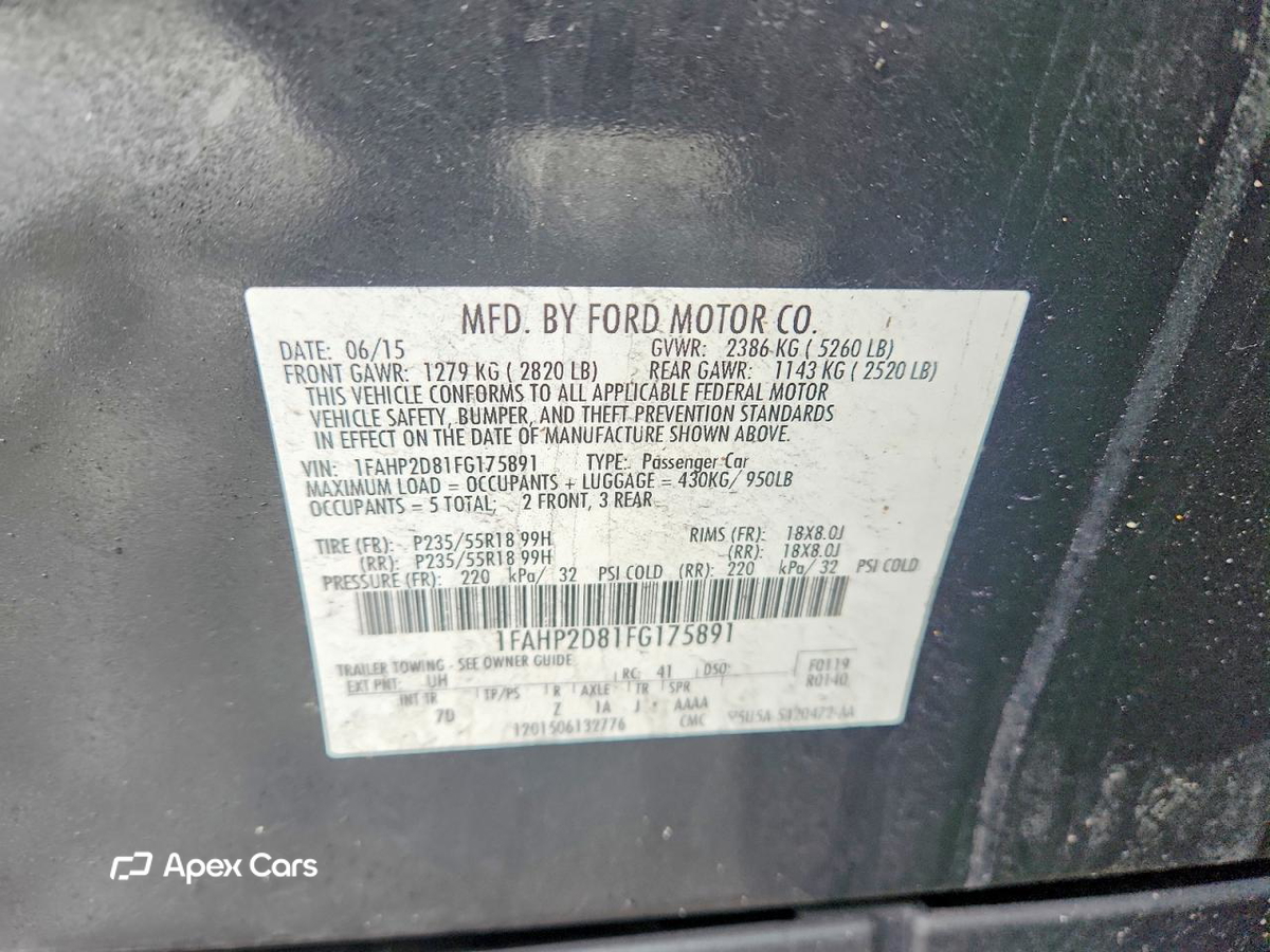 Ford Taurus 2015