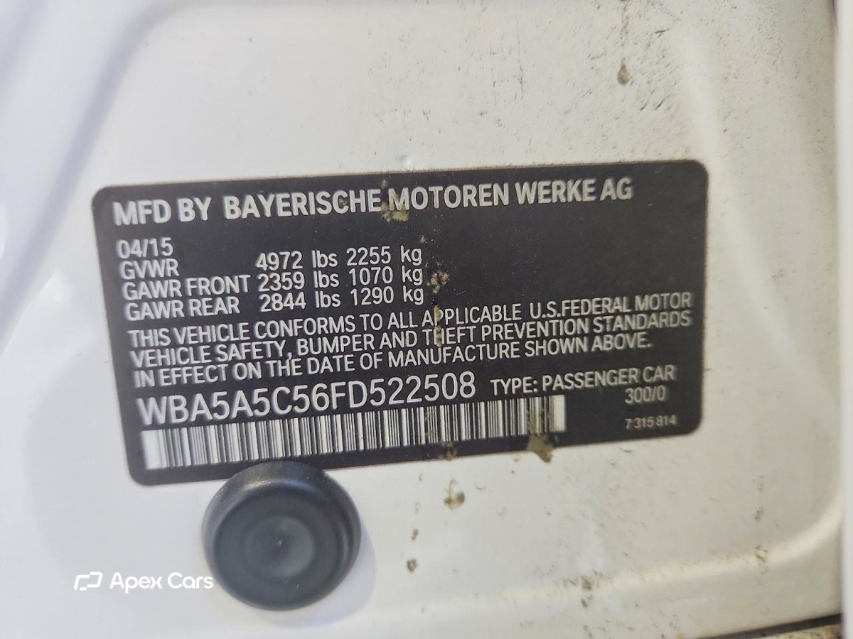 BMW Series 5 2015