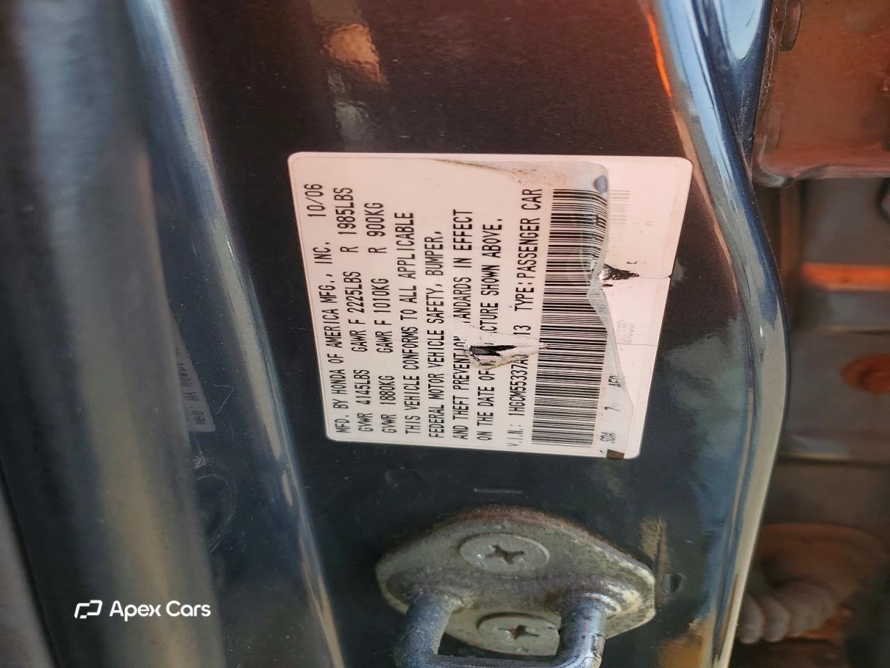 Honda Accord 2007