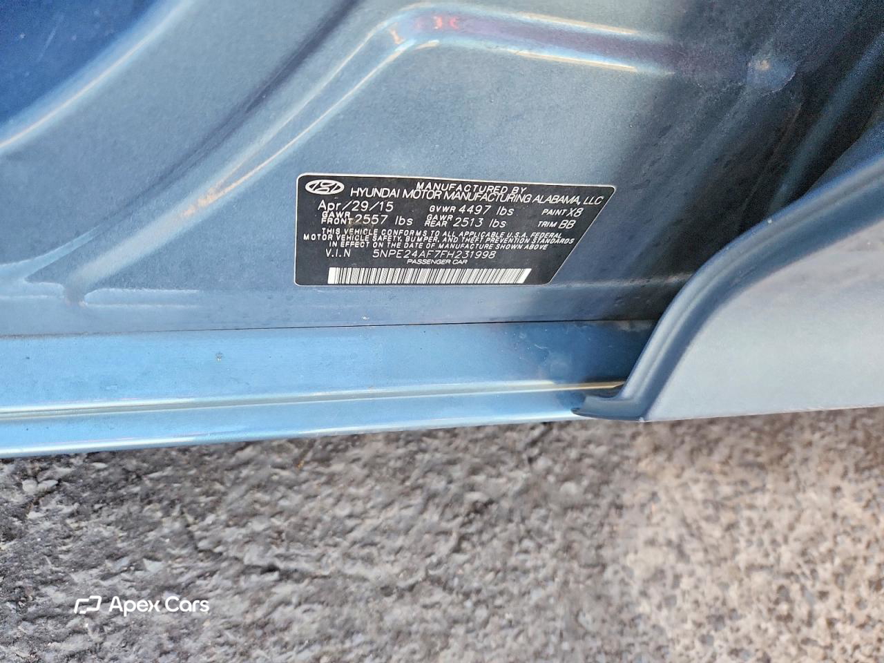 Hyundai Sonata 2015