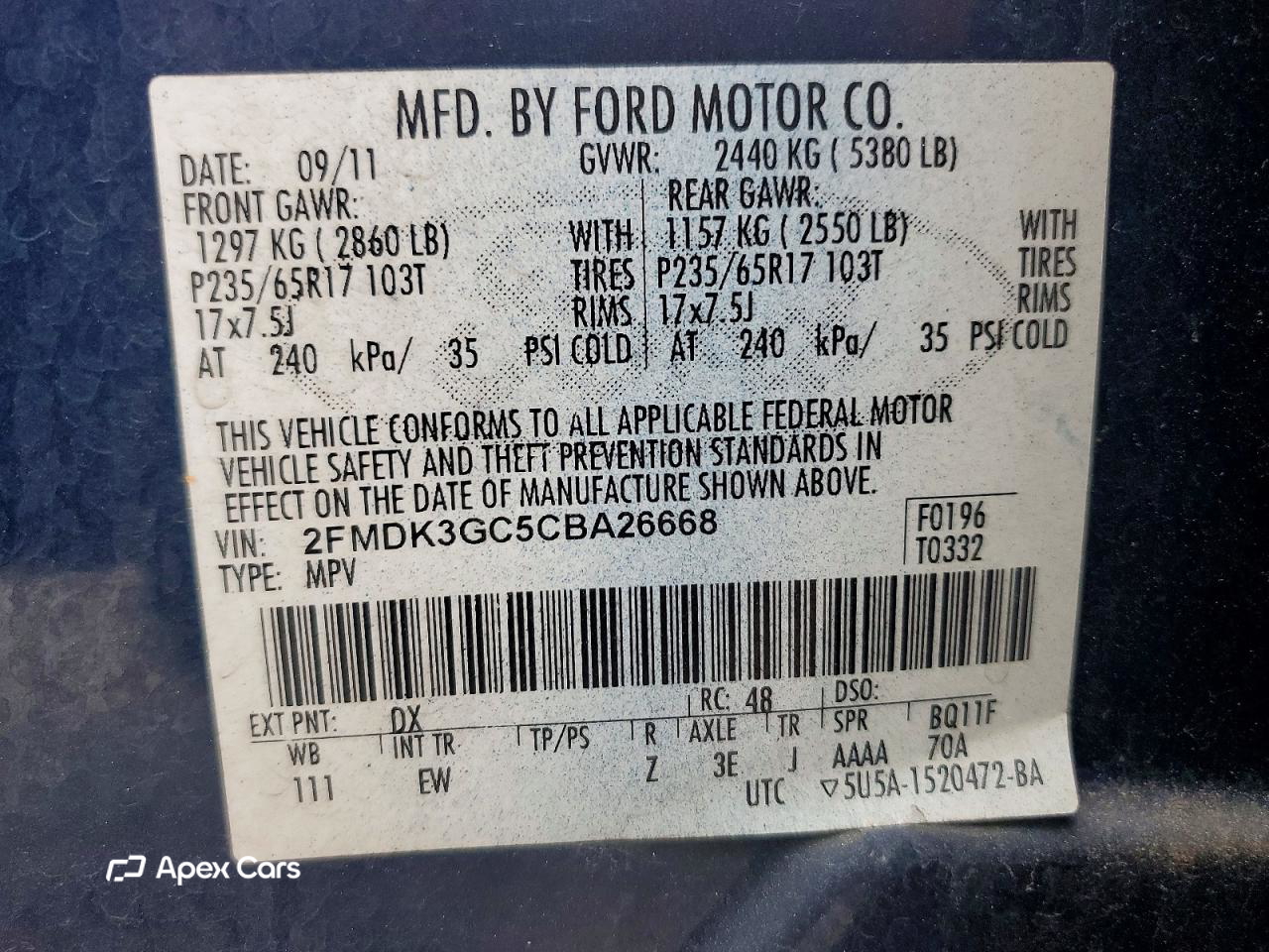 Ford Edge 2012