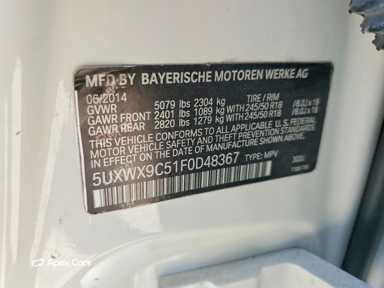 BMW X3 2015