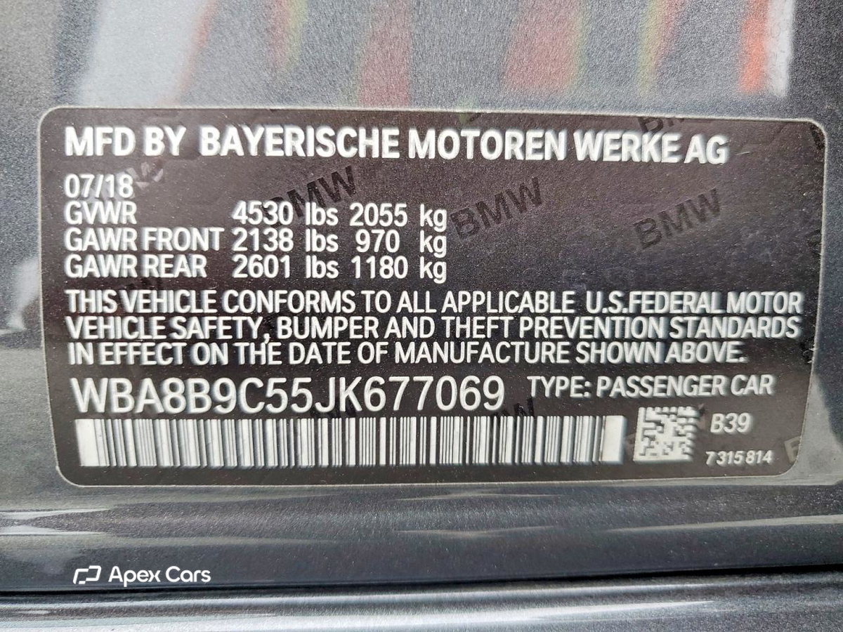 BMW Series 3 2018