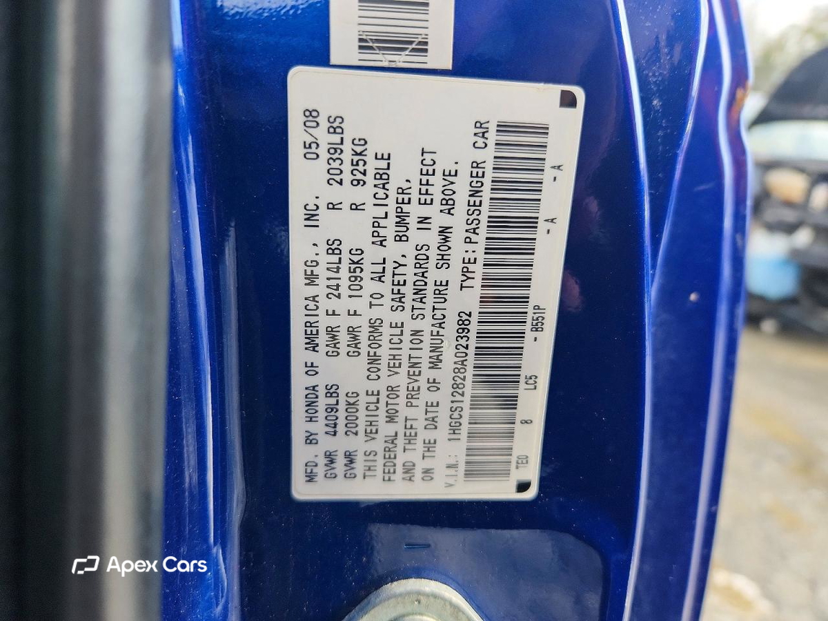 Honda Accord 2008
