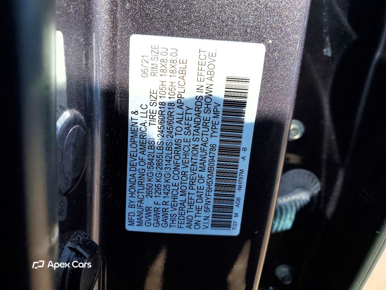 Honda Pilot 2021