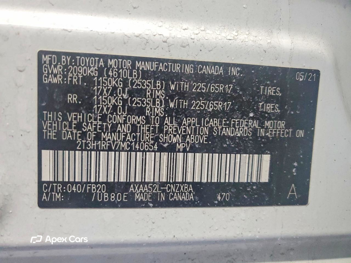 Toyota RAV 4 2021