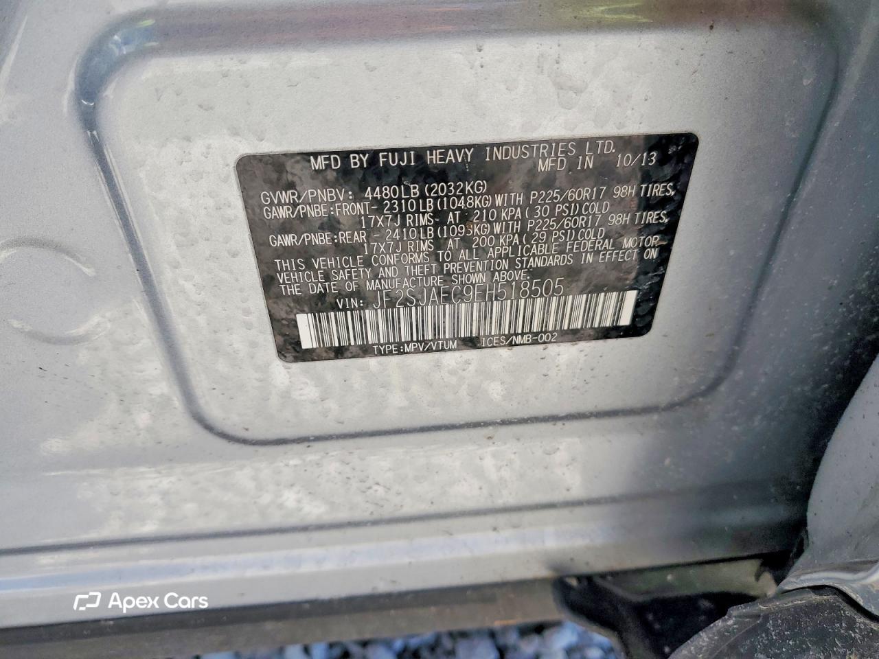 Subaru Forester 2014