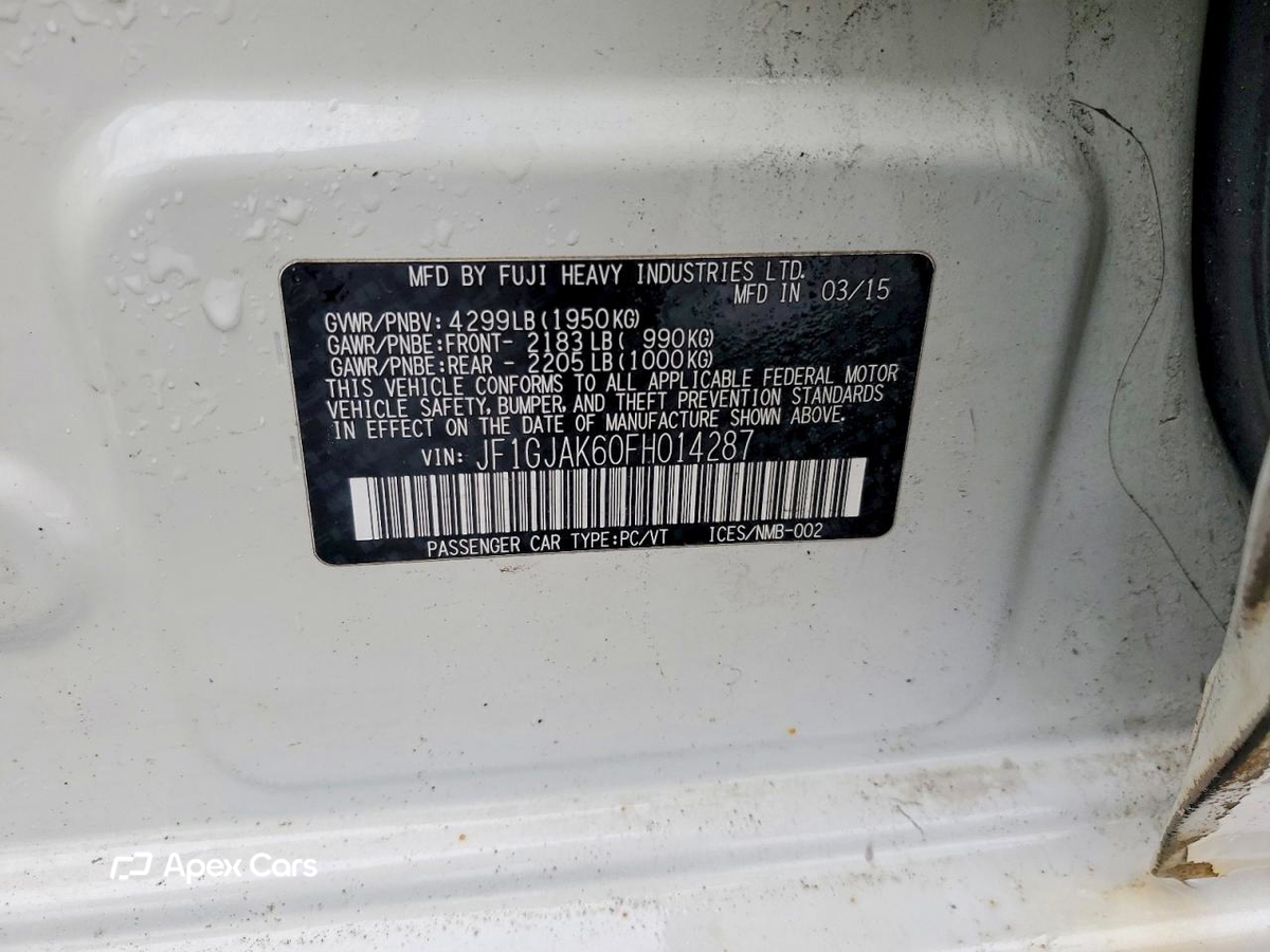 Subaru Impreza 2015