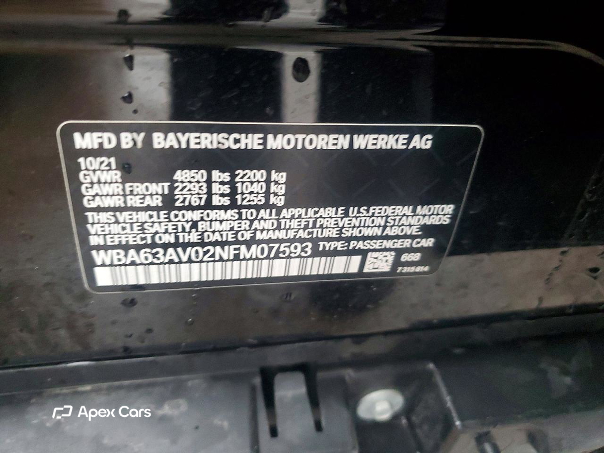 BMW Series 4 2022