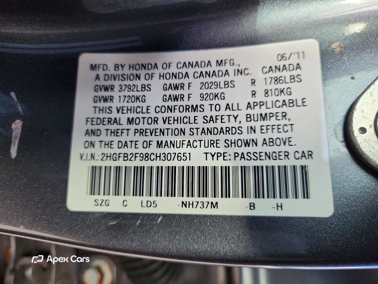 Honda Civic 2012