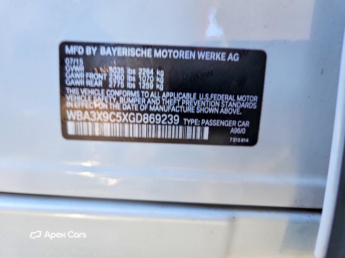BMW Series 3 2016