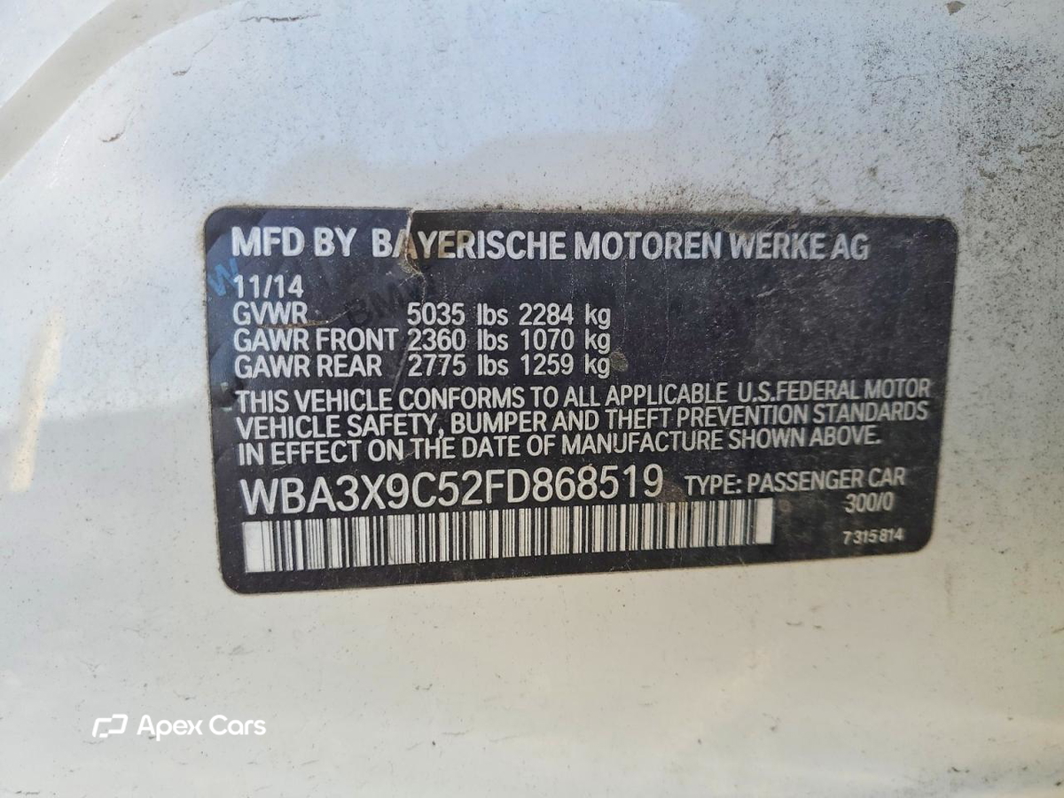 BMW Series 3 2015