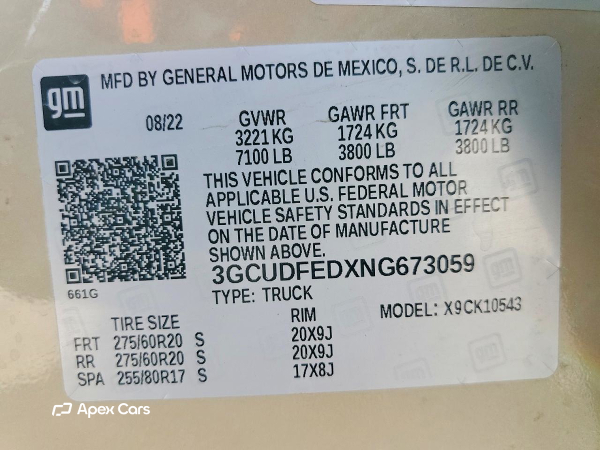 Chevrolet Silverado 2022