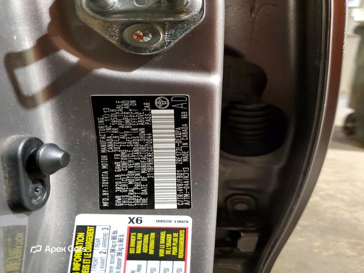 Toyota Corolla 2014