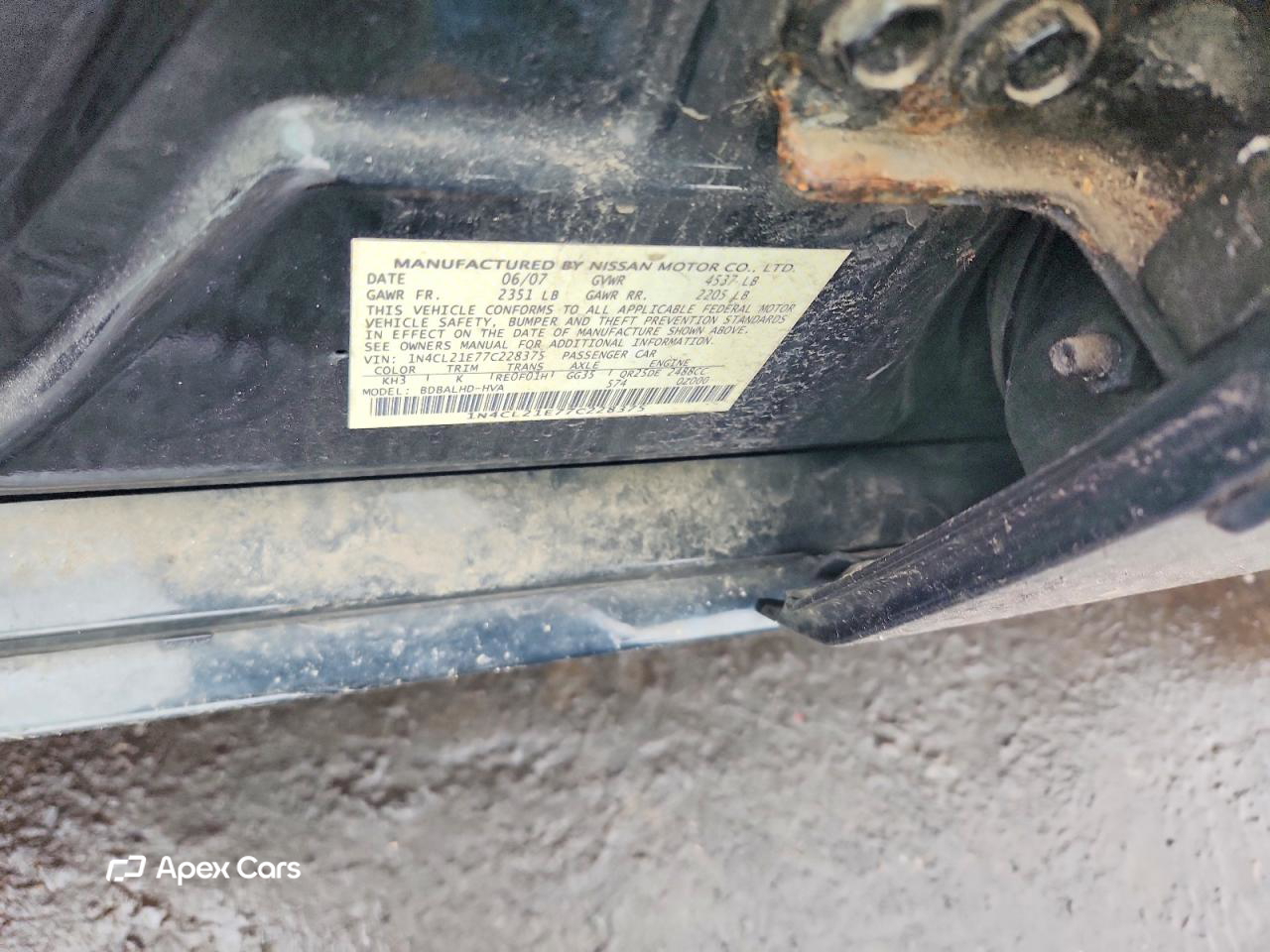 Nissan Altima 2007