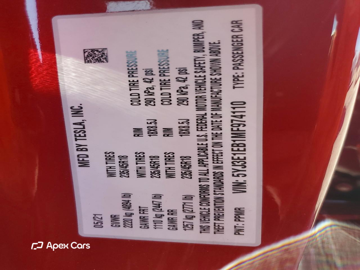 Tesla Model 3 2021