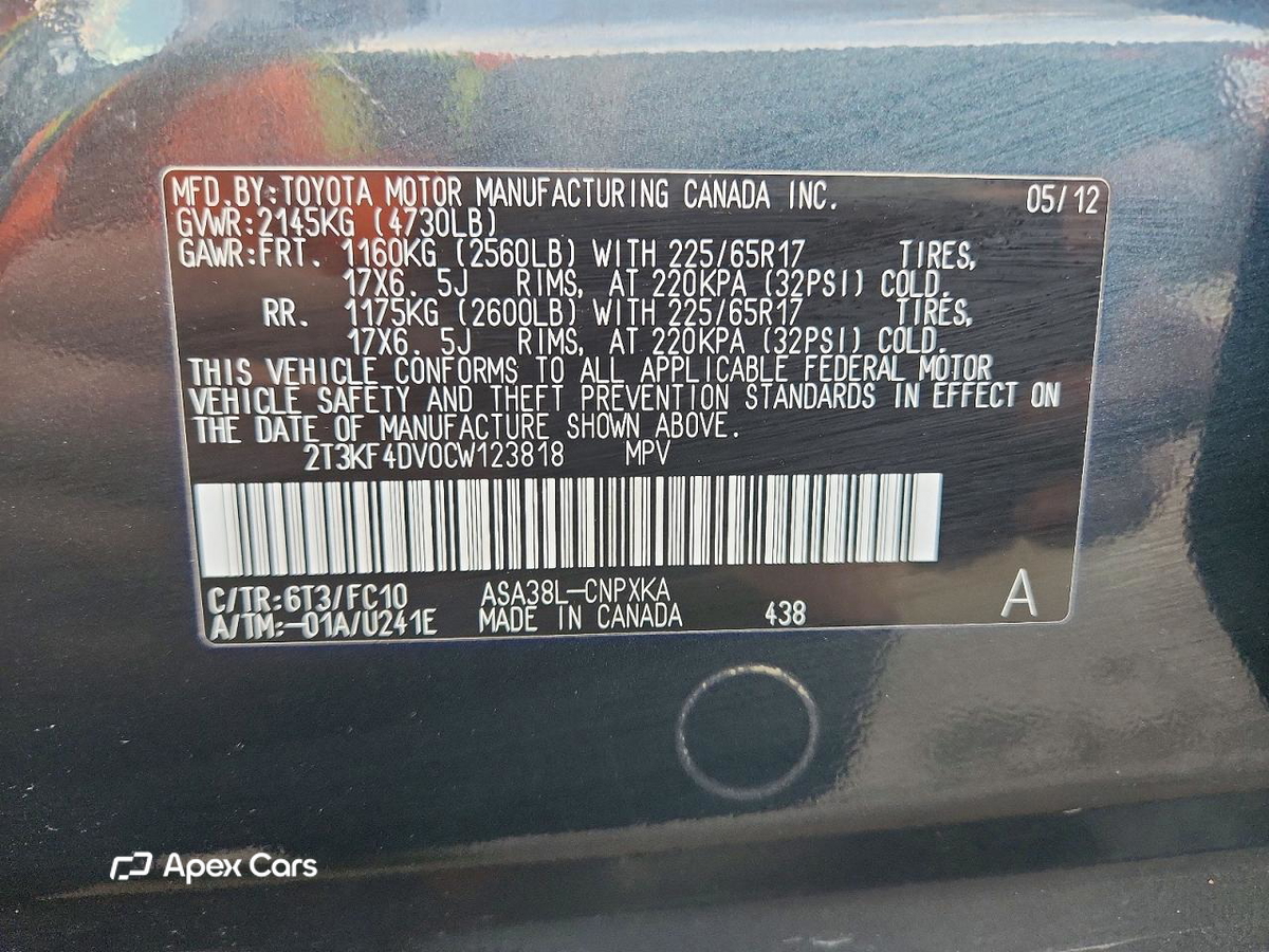 Toyota RAV 4 2012