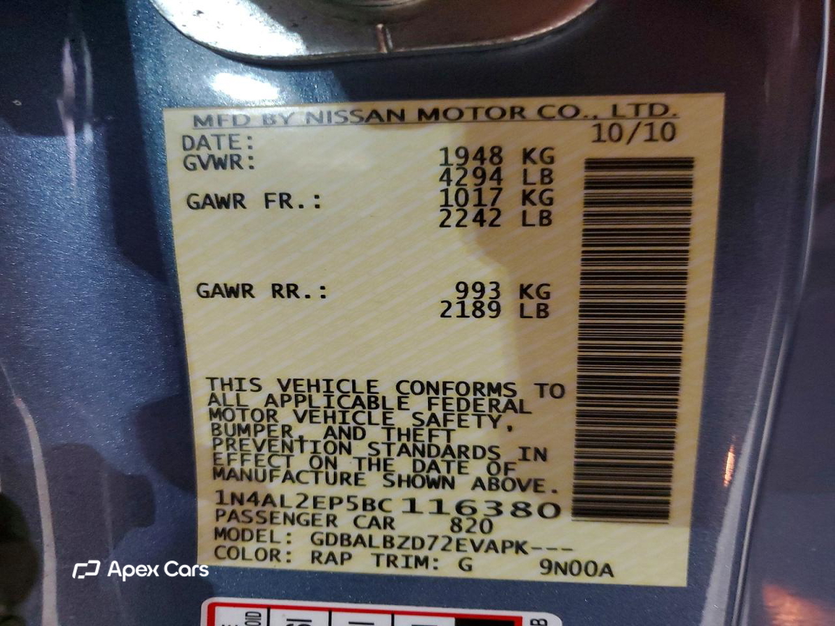 Nissan Altima 2011