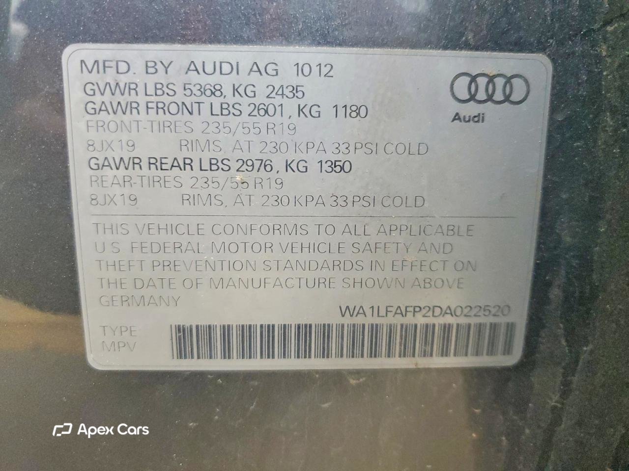 Audi Q5 2013