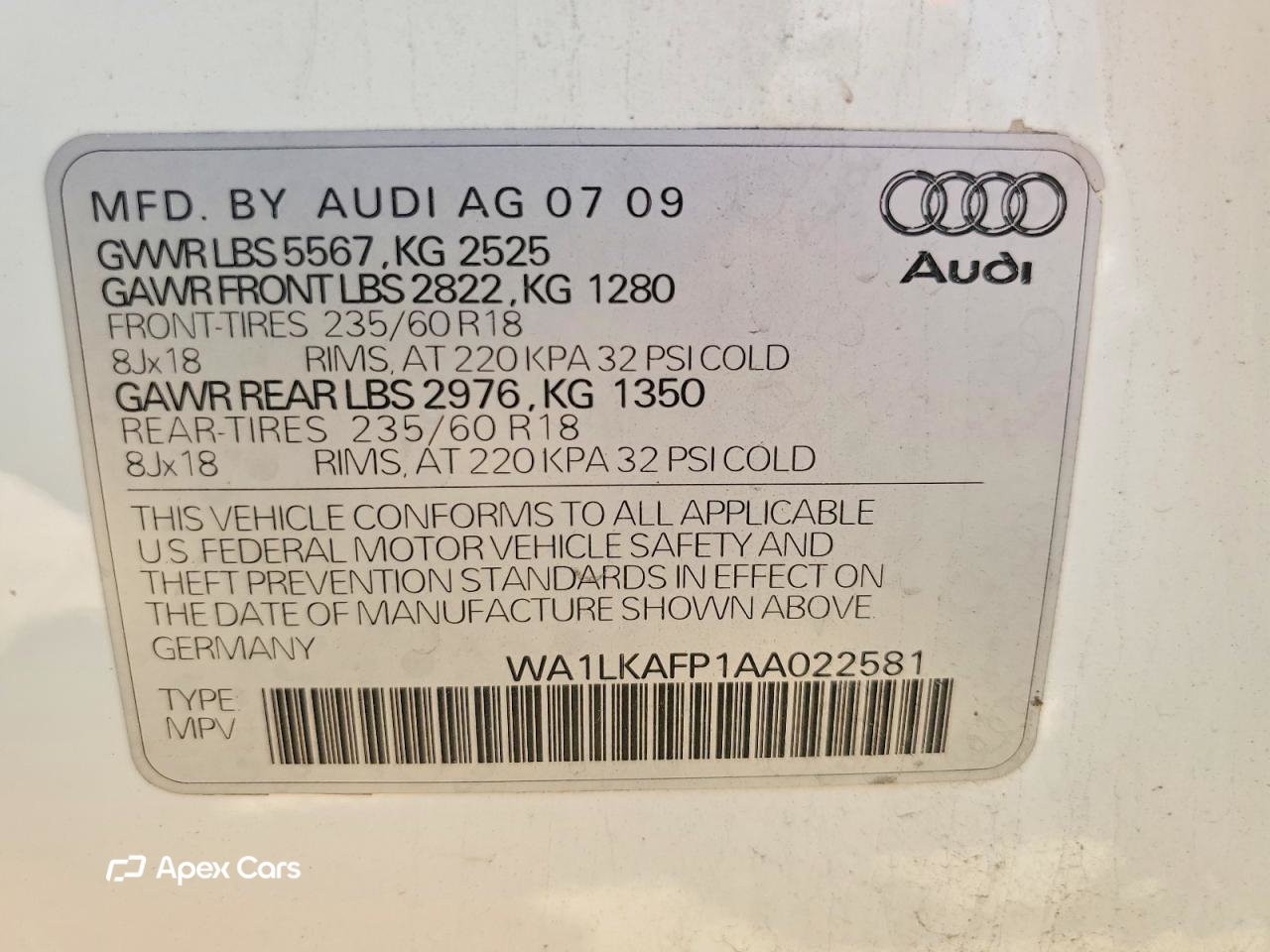 Audi Q5 2010