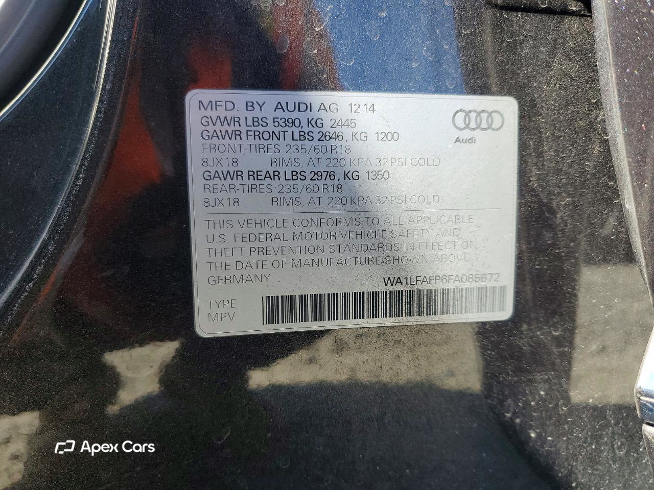 Audi Q5 2015