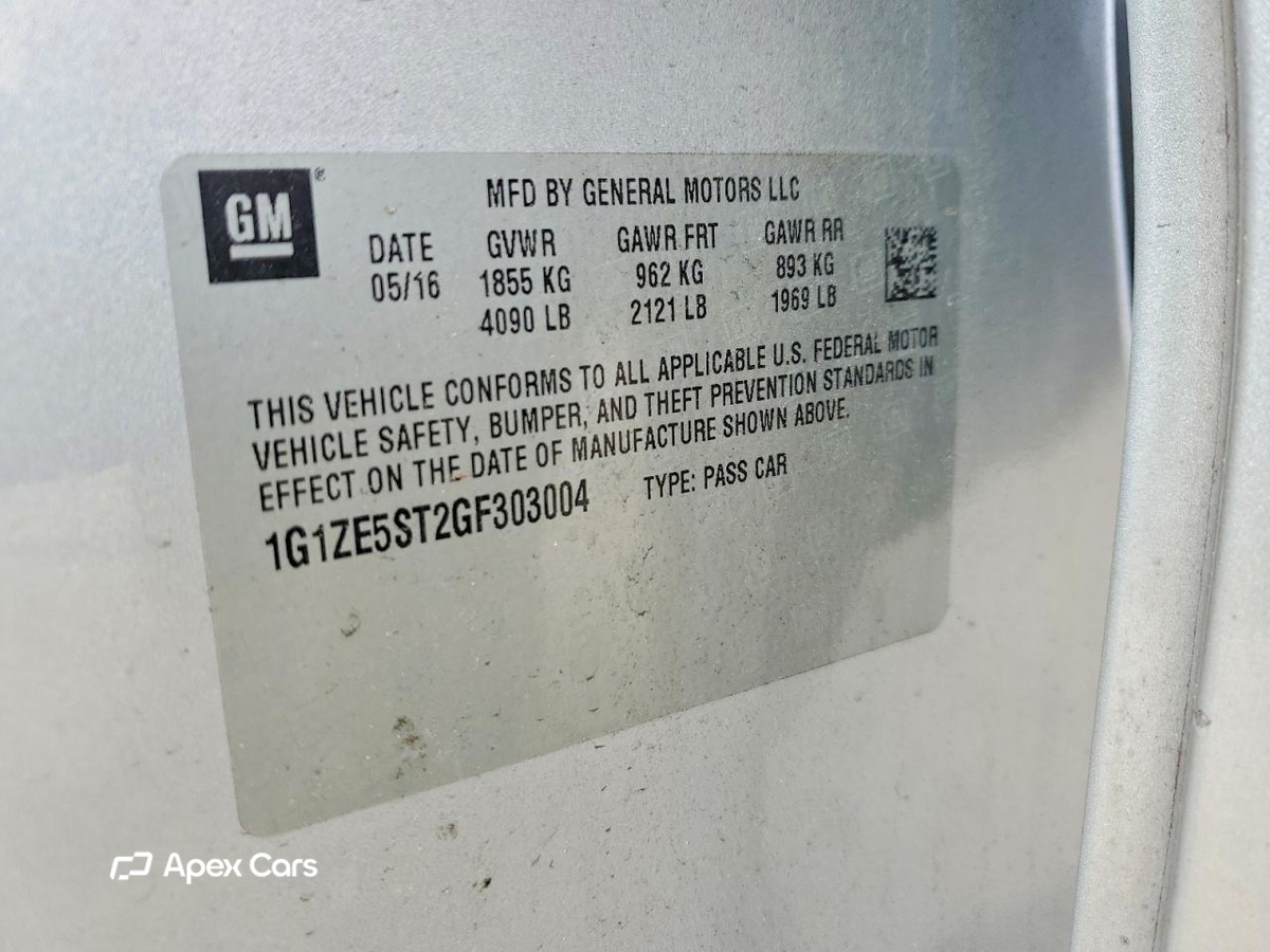 Chevrolet Malibu 2016