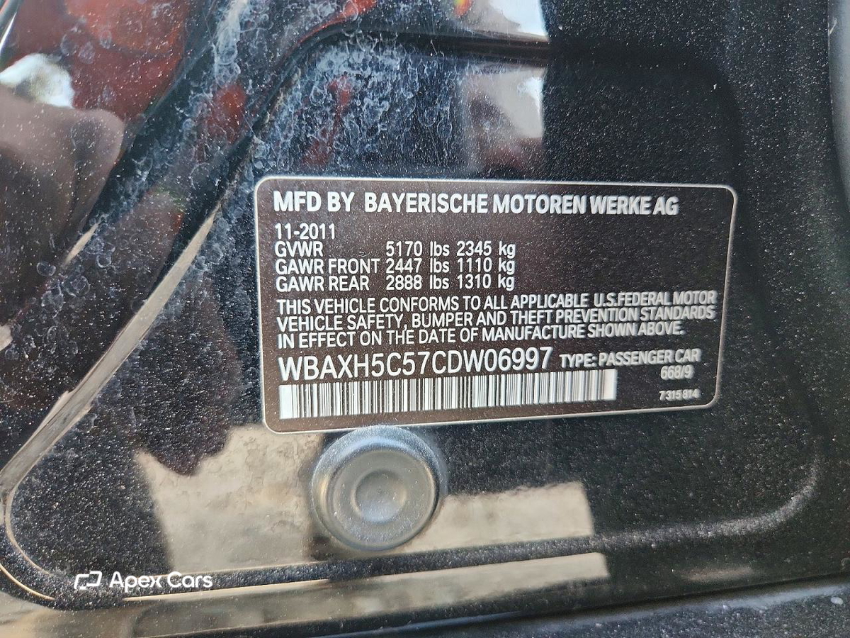BMW Series 5 2012